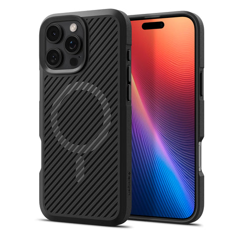 Spigen Apple iPhone 16 Pro Core Armor (MagFit) Case - Black