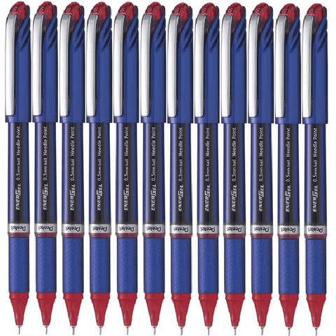 Pentel BLN25A Energel Pen 0.5mm (Black, Box of 12)