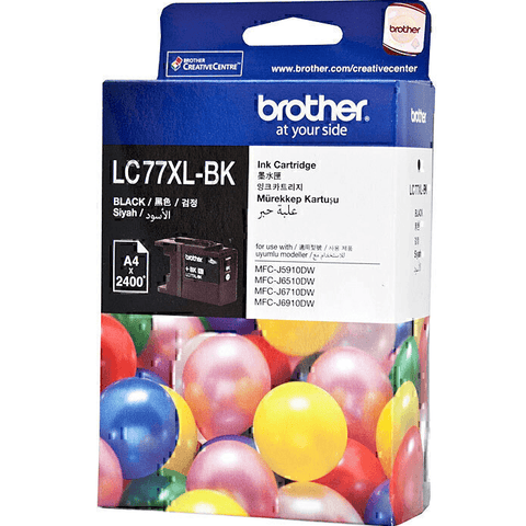 Brother LC-77XL Ink Cartridge High Yield Black LC77XL-BK