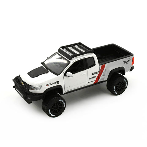 Maisto Licensed 1:27 Scale Design Off-Road 2017 Chevrolet Colorado ZR-2 Model Car White