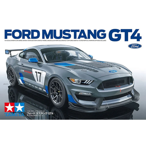 Tamiya 1/24 Ford Mustang GT4 Scaled Plastic Model Kit