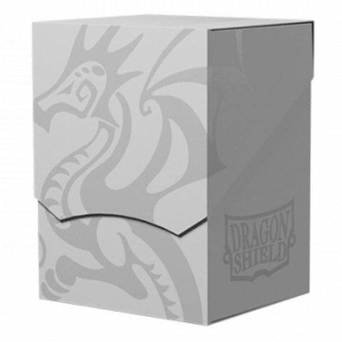 Arcane Tinmen Dragon Shield Deck Shell Deck Box Ashen White