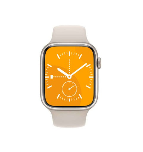 Apple Watch Series 8 45mm (2022) GPS + Cellular 32GB - Starlight - [~Refurbished: Excellent condition]
