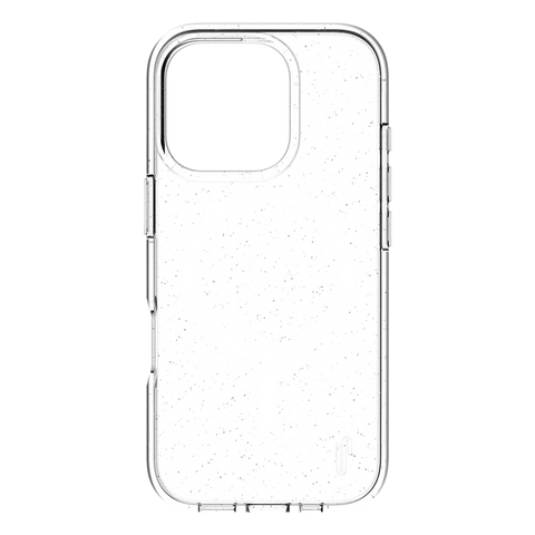 Ugly Rubber Vogue for iPhone 16 Pro (Glitter Clear)