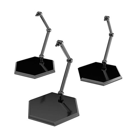 Good Smile Company The Simple Stand x3 Black (for Figures & Models) Hex Type
