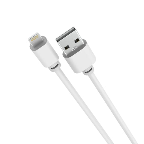 Laser 0.5m MFi Lightning Cable (White)