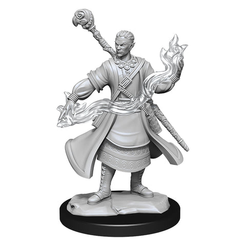 Wizkids D&D Nolzurs Marvelous Unpainted Miniatures Half-Elf Wizard Male