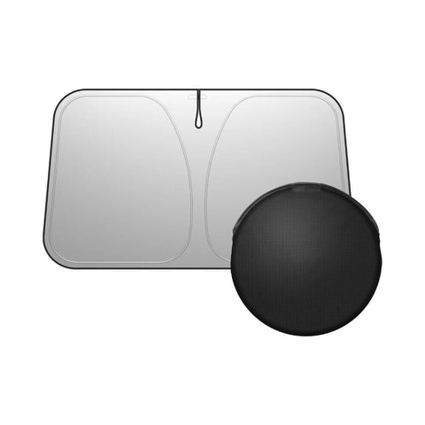 Spigen Universal Car Front Windshield Sunshade UO260 (Black - Small)