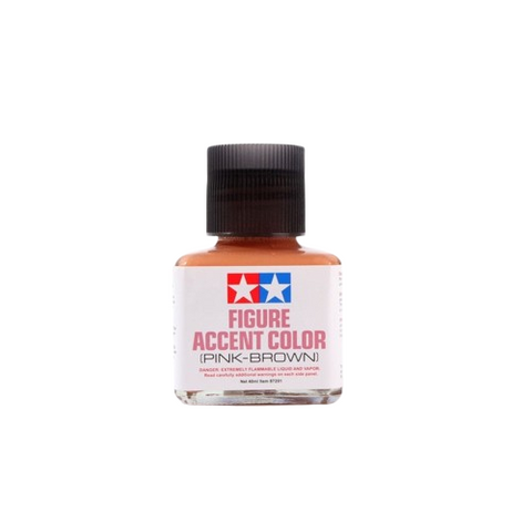 Tamiya Figure Accent Colour Pink Brown 40ml