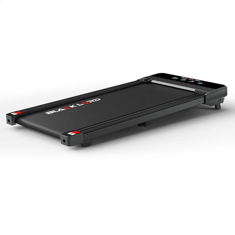 BLACK LORD Treadmill Electric Walking Pad Under Desk Home Gym Incline 430mm Belt (Black)