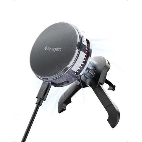 Spigen Essential Air Vent Wireless Car Charger (MagFit) EV25MFAQ (Black)