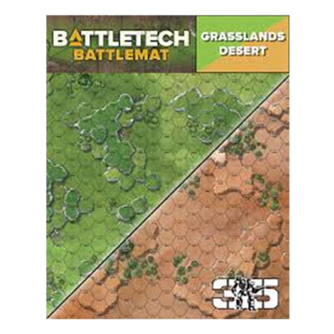 Catalyst Game Labs BattleTech Battle Mat - Grasslands Desert