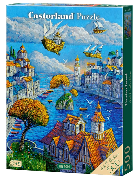 Castorland 500-Pieces The Port Puzzle