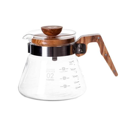 Hario Range Server Olive Wood - 600ml