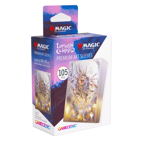 Gamegenic Magic The Gathering Lorwyn Eclipsed Premium Art Sleeves - Auntie Ool, Cursewretch 66mmx92mm 105 Sleeves Per Pack