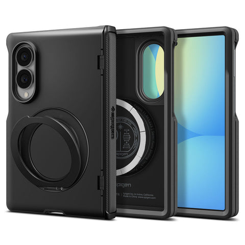 Spigen Galaxy Z Fold 8 Slim Armor Pro S (MagFit) Case (Black)