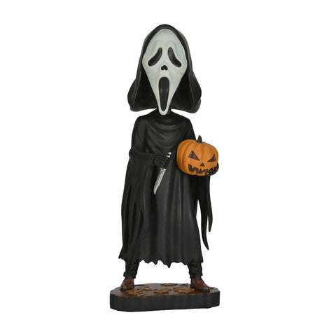 Neca 8" Ghost Face w/ Pumpkin Head Knocker Figurine Collectible Play Toy