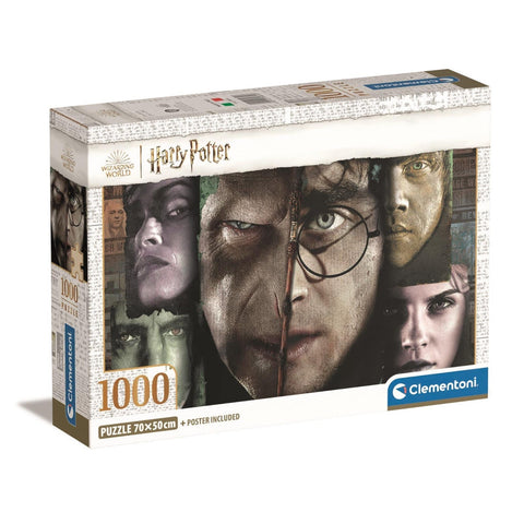 Clementoni Puzzle Harry Potter Face 1,000 Pieces