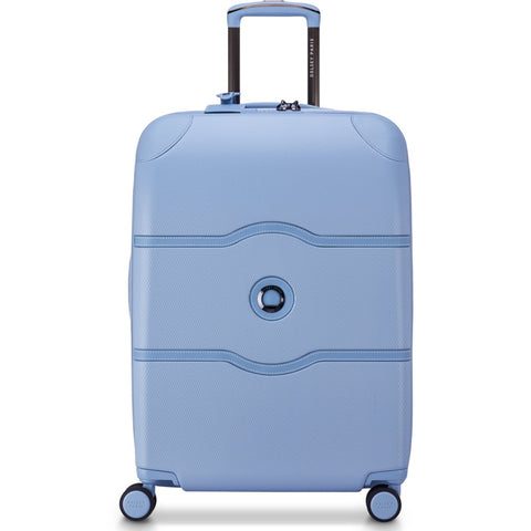 Delsey Chatelet Air 2.0 Checked-In Luggage Suitcase W/ TSA Lock Light Blue 66 cm