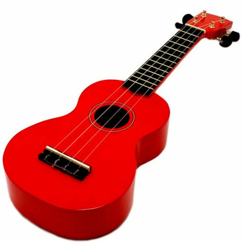 Spectrum Soprano Beginner Ukulele (Red)