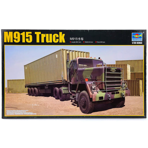 Trumpeter 1/35 M915 Truck Scaled Plastic Model Kit
