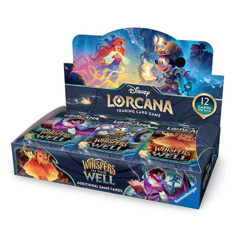 Ravensburger Disney Lorcana TCG Series 10 Whispers in the Well Booster Box