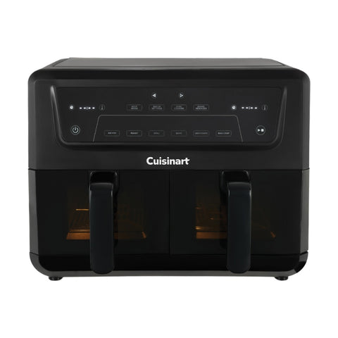 Cuisinart AirView 10.4L Dual Basket Electric Air Fryer - Black