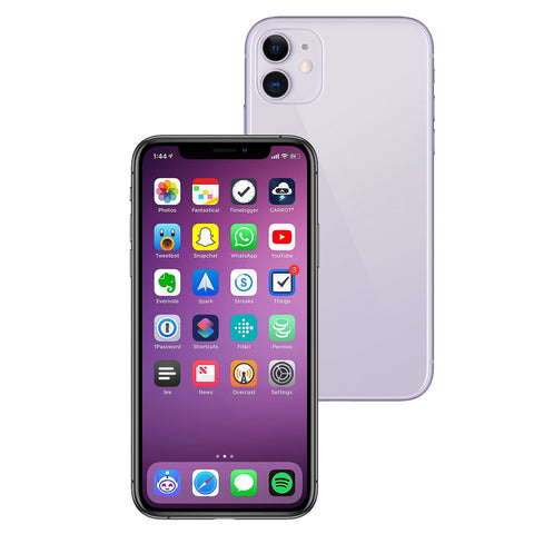Apple iPhone 11 128GB (Purple) [~Refurbished: Excellent]