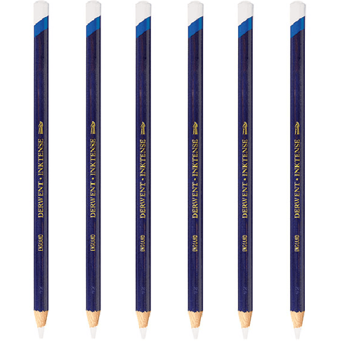 Derwent Inktense Pencil Antique White 2300 Pack 6
