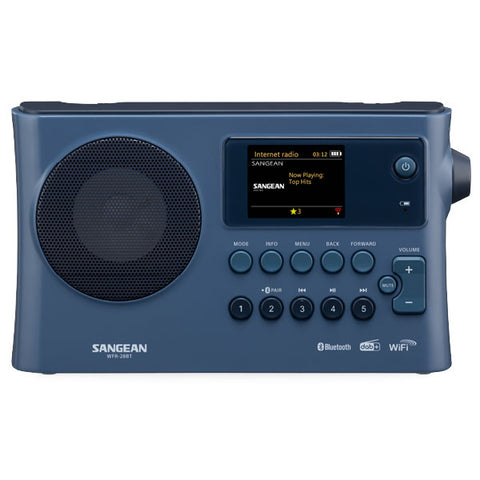 Sangean WFR-28BT DAB+ FM BT Portable Radio - Dark Blue - Limited Edition