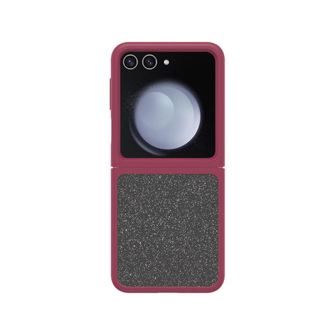 OtterBox Thin Flex Phone Case for Galaxy Z Flip 6 (Berry Bliss Red)