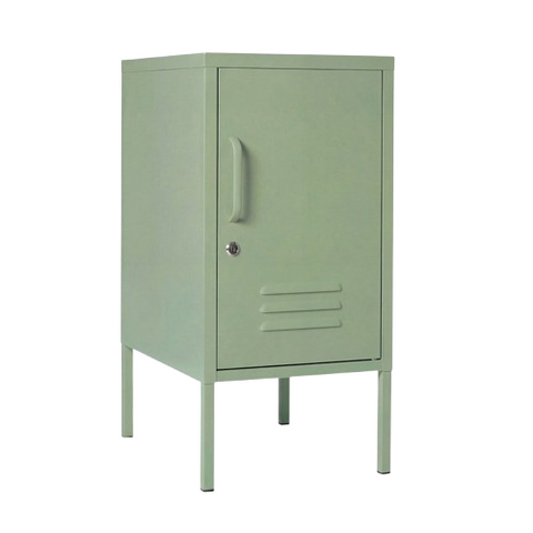 Desky Oslo Metal Locker Cabinet - Sage / Right Opening
