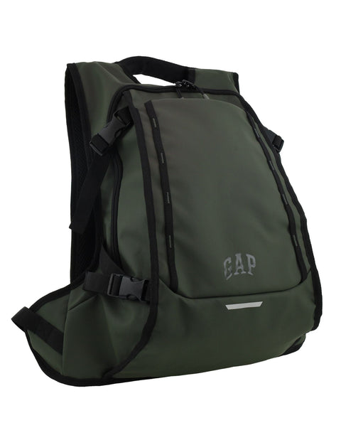 GAP Water Repellent Secure Travel Laptop Backpack Bag 30x55cm Khaki