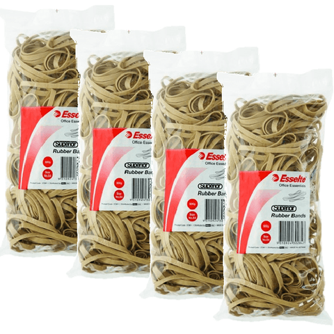 Esselte Superior Rubber Bands Size No.64 500G Bag Pack 4
