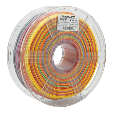 3D META Gradient PLA 3D Printing Filament - Solara