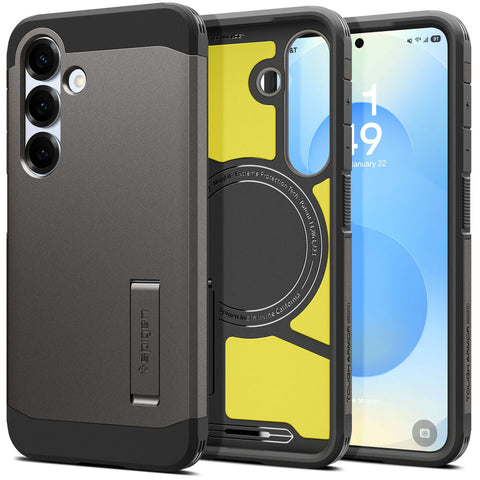 SPIGEN Tough Armor MagSafe Case for Galaxy S25 Plus (Gunmetal)