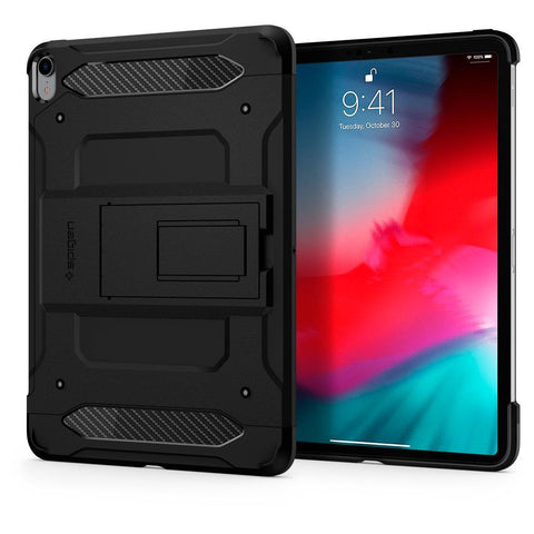 Spigen Apple iPad Pro 11 2018 Smart Tough Armor Tech Case (Black)