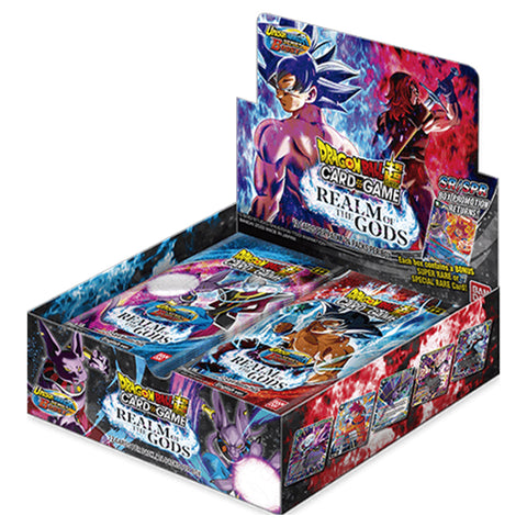 Bandai Realm Of The Gods UW7 Booster Box B16 Dragon Ball Super Series Boost