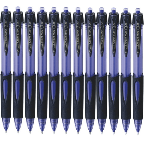 Uni-Ball SN220 Power Tank Pen - Blue, 1.0mm (Box of 12)