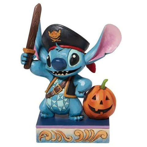Jim Shore Disney Traditions - Lilo and Stitch Pirate Stitch - Lovable Buccaneer