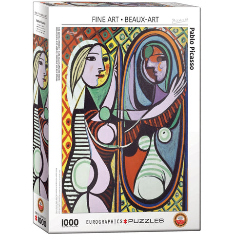 Eurographics 1000-Pieces Girl Before a Mirror Puzzle