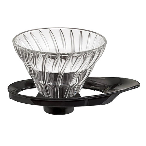 Hario Glass V60 Dripper - 2 Cup / Black