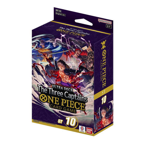 Bandai One Piece Card Game Ultra Deck The Three Captains ST-10