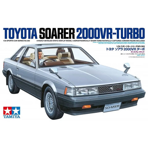Tamiya 1/24 Toyota Soarer 2000VR-Turbo Scaled Plastic Model Kit