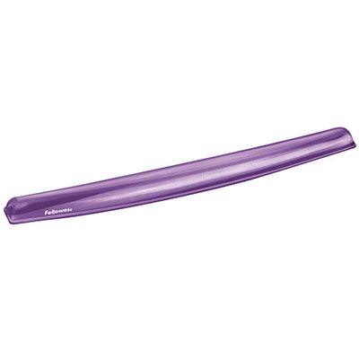 Fellowes Crystal Keyboard Gel Wrist Rest (Purple)