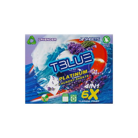 TBLUE Laundry detergent Sheet Lavender (50 Loads)