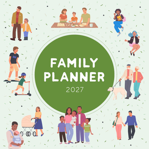 Family Planner Calendar 2027