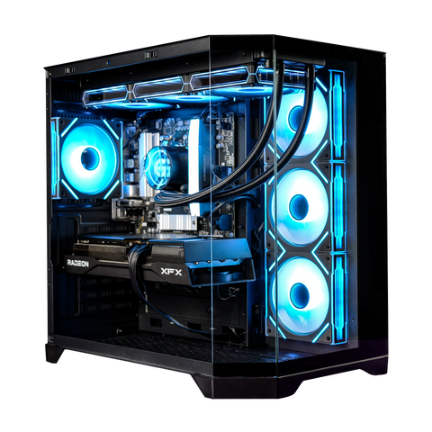 Evolve Gaming | ICE STORM | Ryzen 5 7500F | RX 9070 16GB | Premium Desktop Gaming PC