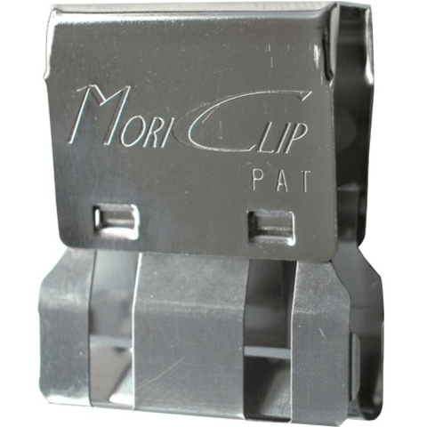Carl Mori Clip Paper Holder Large Silver 50 Sheet Capacity Box 12