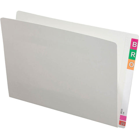Avery 42520 Lateral File Folders Legal White Box 100 Extra Heavy Weight